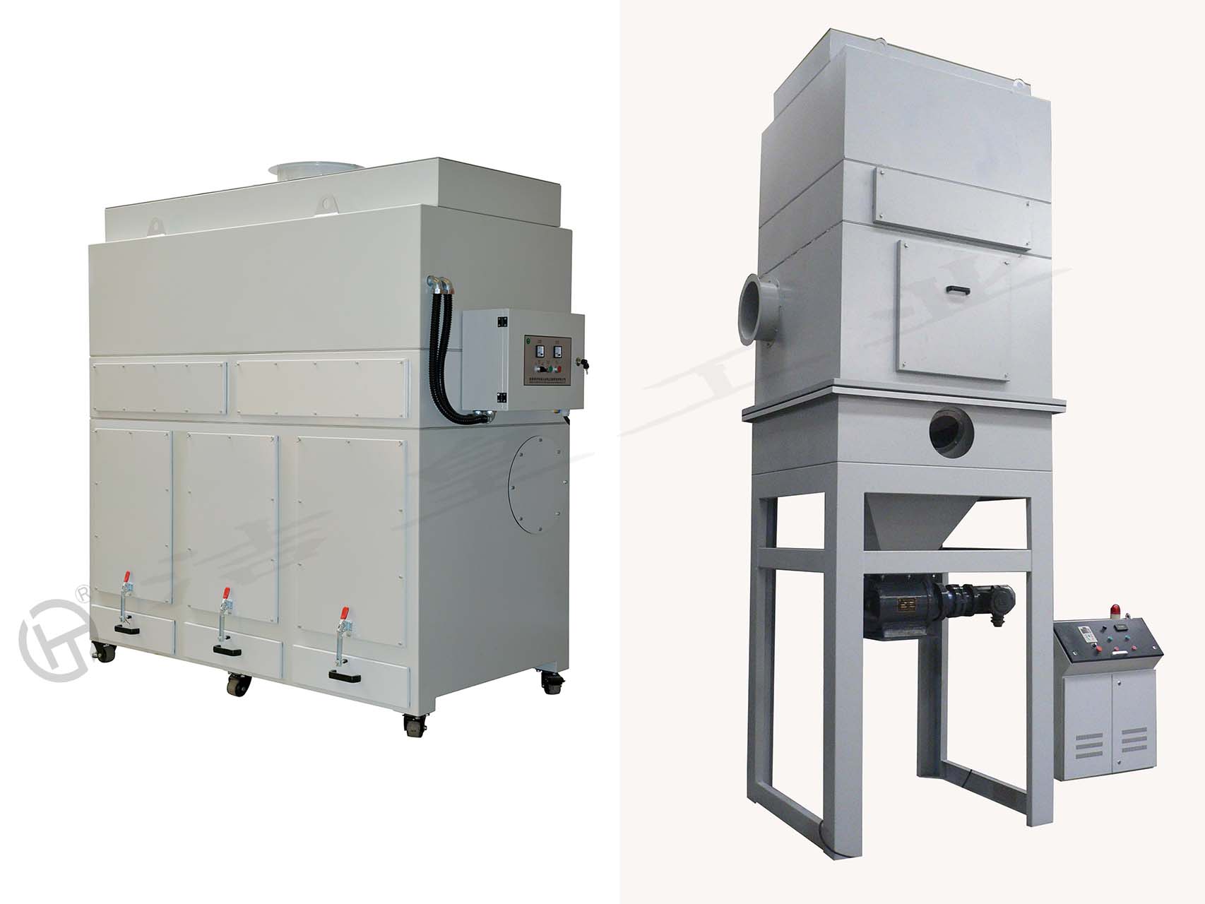 立式濾（lǜ）筒除塵器的（de）簡介——粉色91视频工（gōng）業（yè）