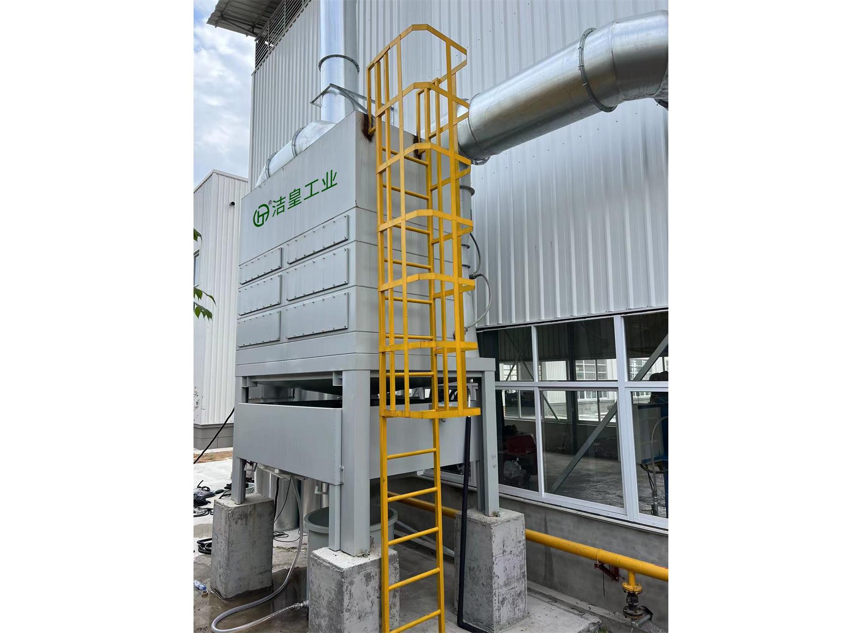 鋁（lǚ）件拋丸機（jī）、熔化爐除塵——防爆型文丘（qiū）裏濕式（shì）除塵器現場案（àn）例