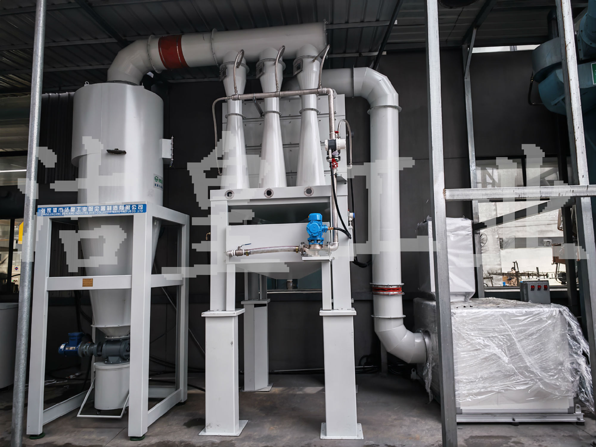 拋丸機鋁件加工除塵——防爆文丘（qiū）裏濕（shī）式除塵器